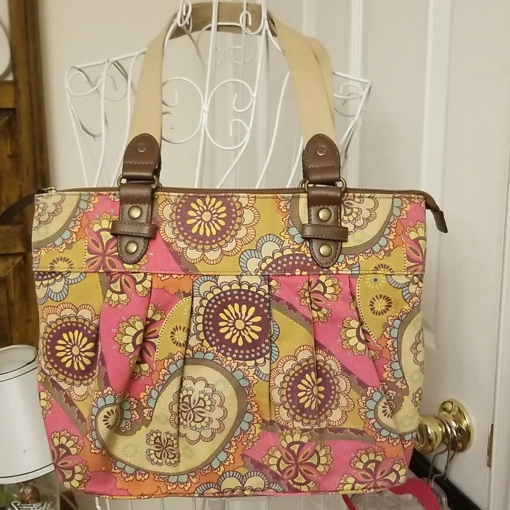 Relic bag with floral design - Picture 5 of 12